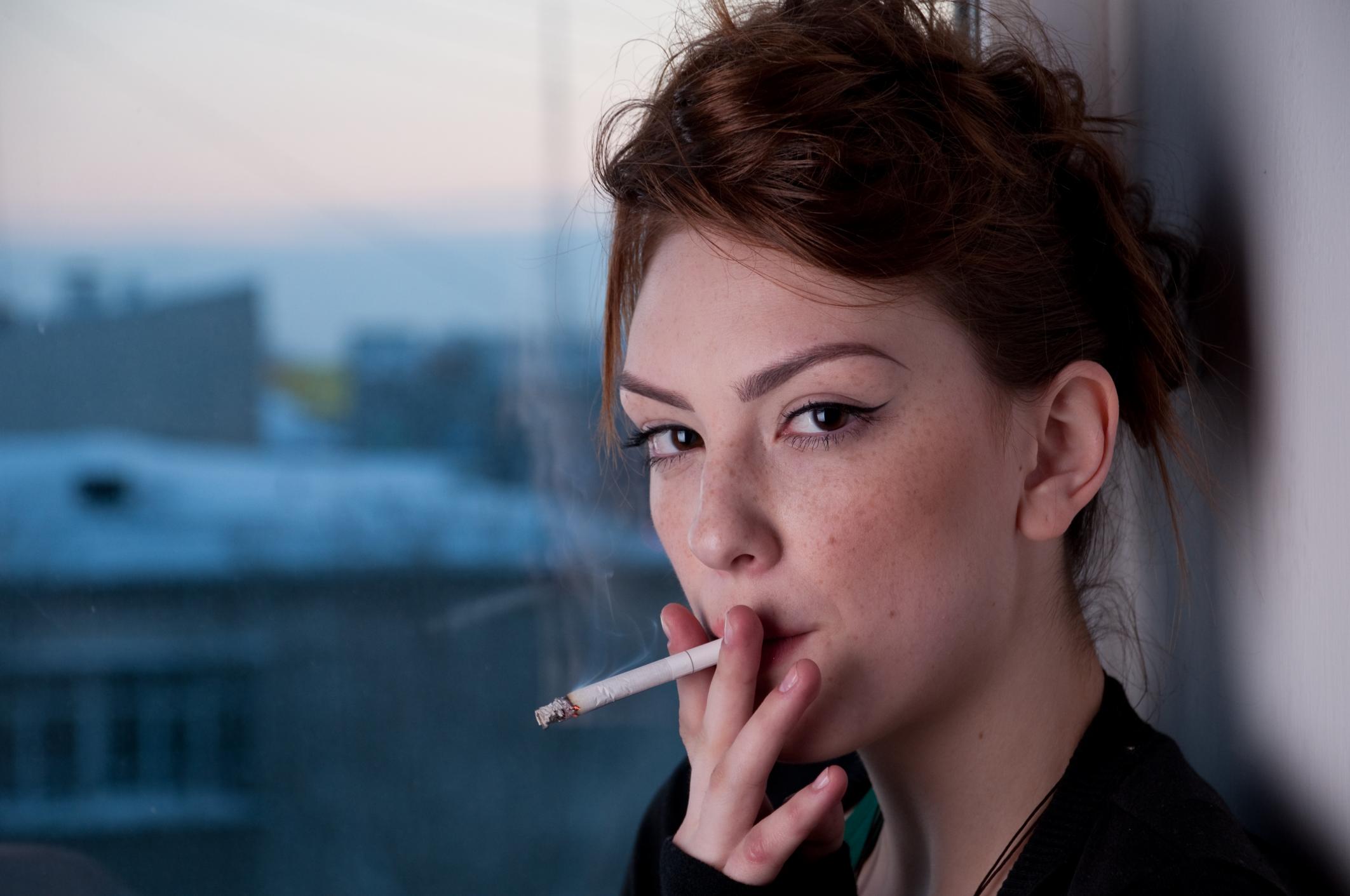 FL OB/GYN doctors. medical marketing. beautiful-young-woman-smoking-on-even...